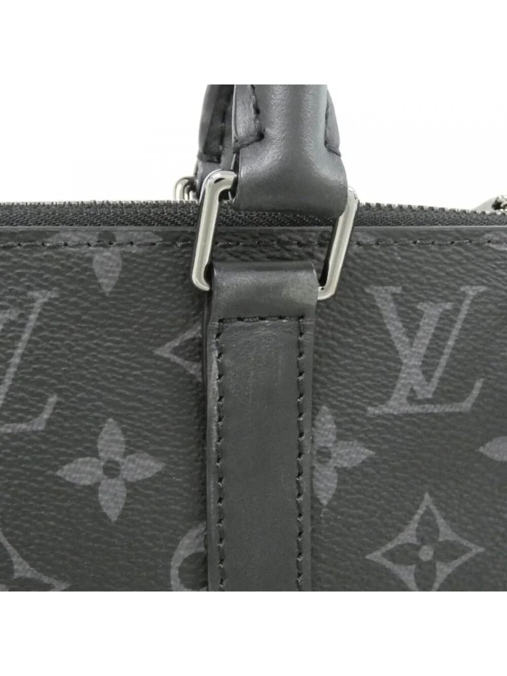 Louis Vuitton Monogram Eclipse Sac Plat Cross